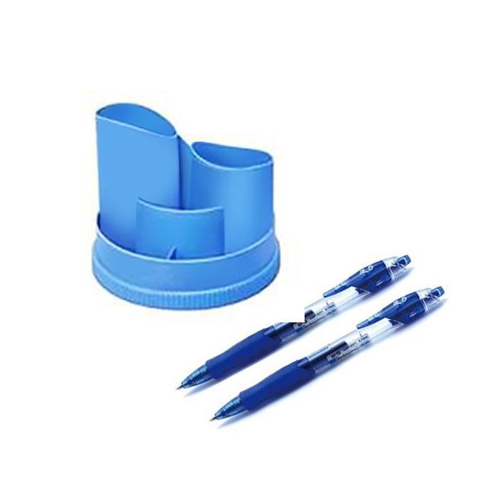 2 Gel Pens + 1 Organizer (Colour in random)