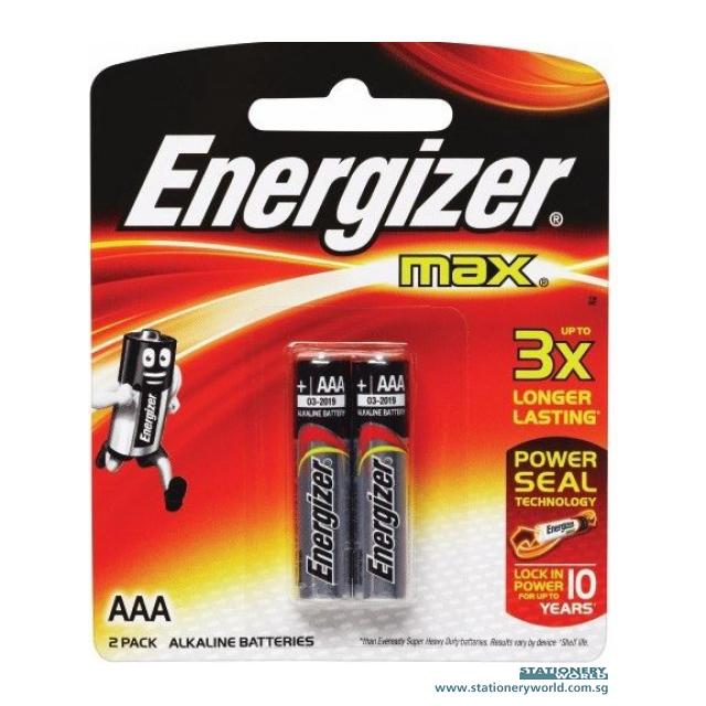 Energizer AAA Battery E92 Pack of 2