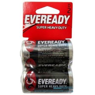 Eveready D Battery Super Heavy Duty 1250