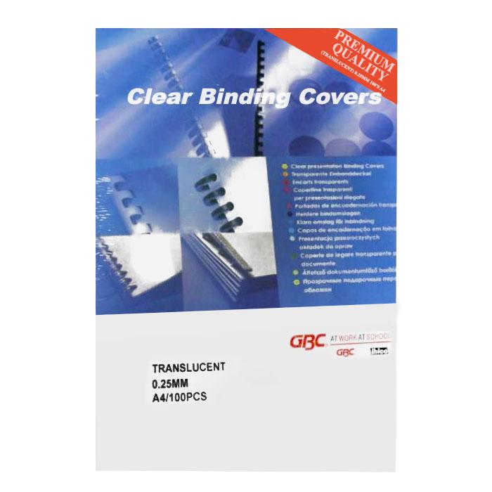 thumbnail image 2 of Office Depot Clear Binding Covers - 8 3/4 X 11 1/4 Inch Presentation Covers, Box Of 100 Sets 2 of 2