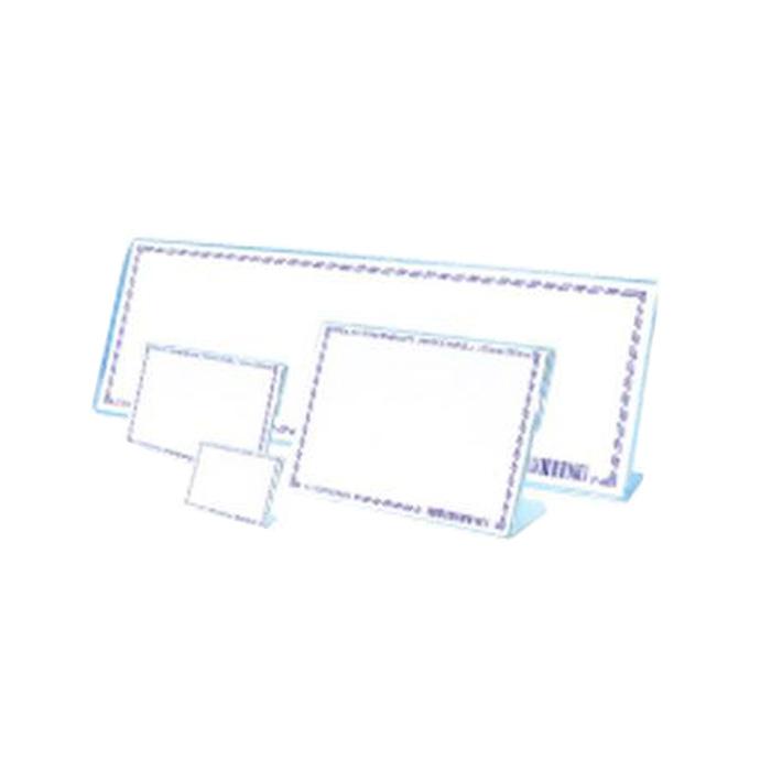 STZ Acrylic Card Stand 90 x 60mm 50984