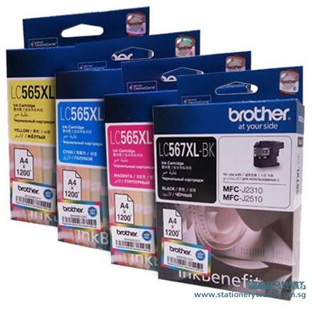 Brother Colour Ink Cartridge LC565XL-C/LC565XL-M/LC565XL-Y