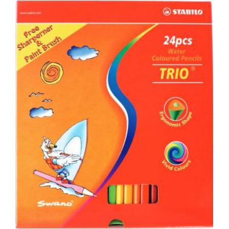 STABILO Aquarelle 24 Watercolour Pencils S1669T