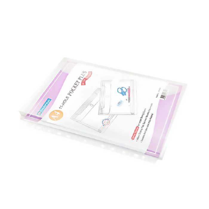 Bindermax 11 Hole Bag Type Pocket Plus US-67H