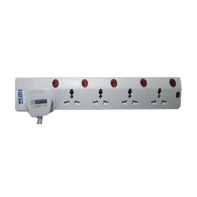 5 Way Multi Extension Socket 3M 6715N