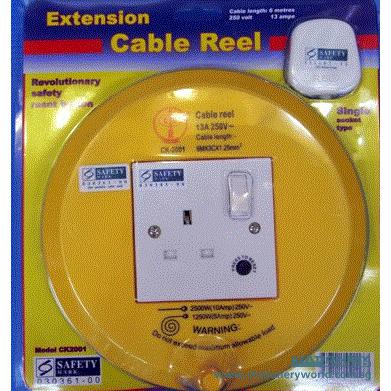 Drum Extension Cable Reel 6M CK2001