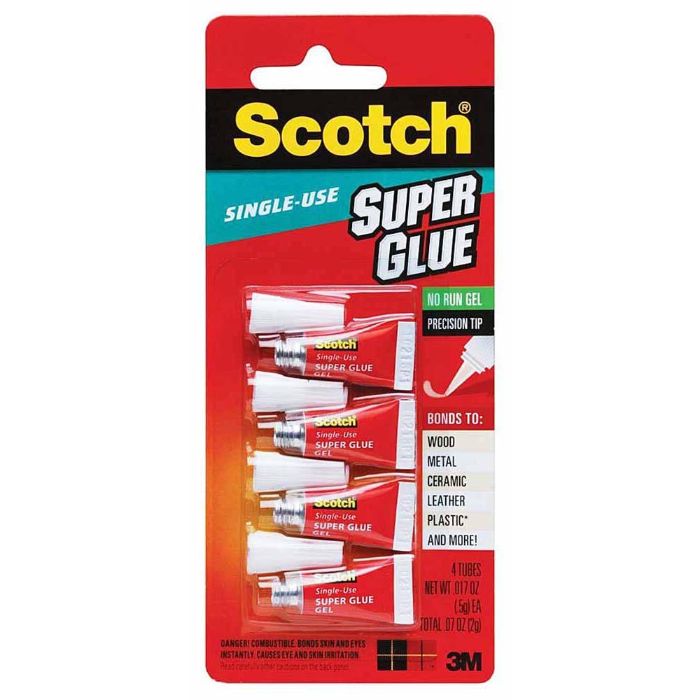 3M SCOTCH SINGLE USE SUPER GLUE GEL AD119