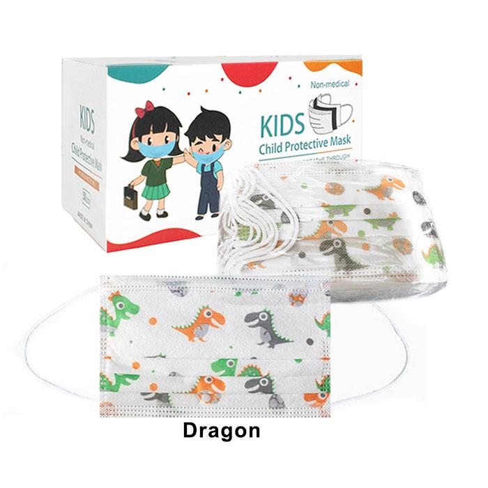 Disposable Face Mask 3 Ply Kids 50 Pcs