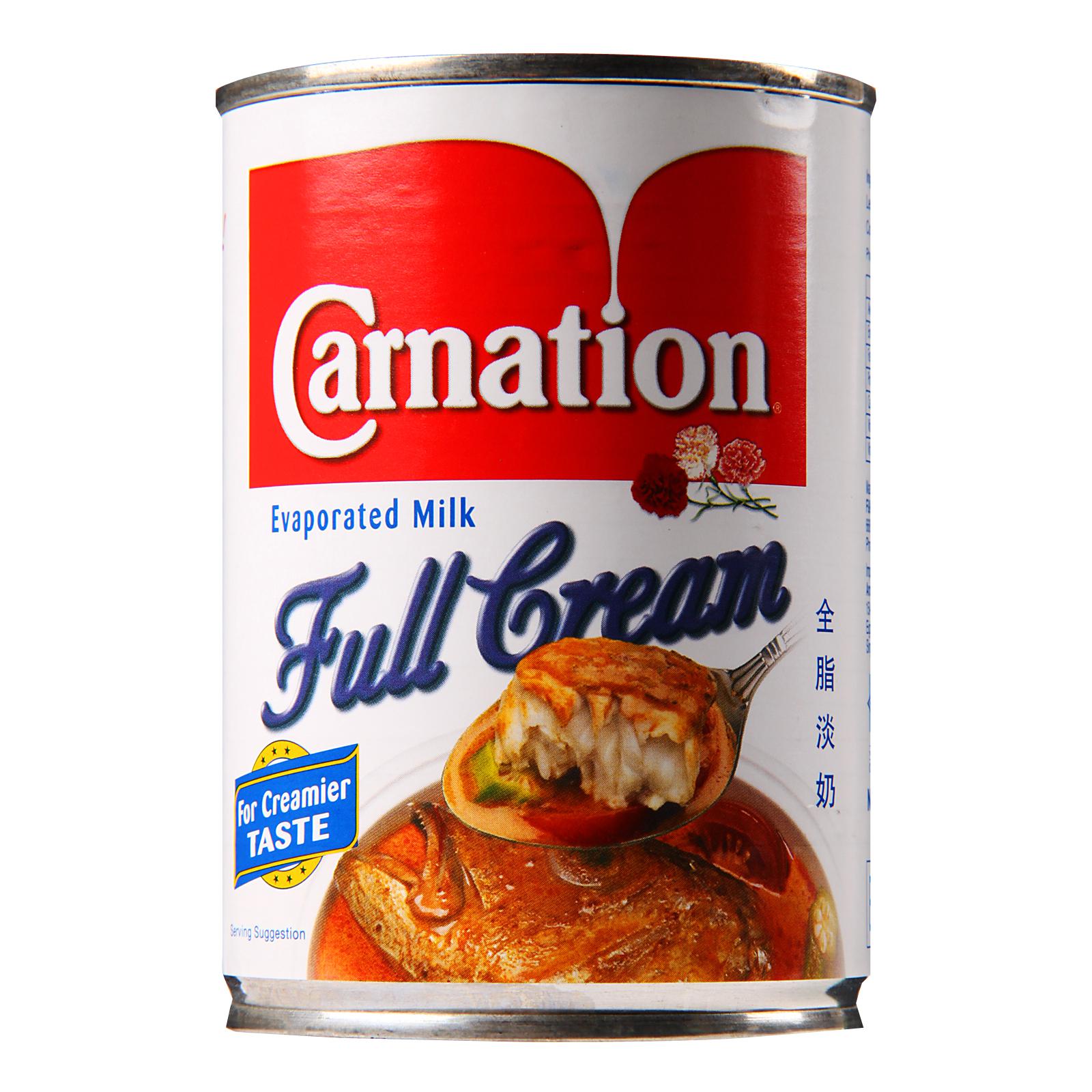 Carnation Evaporated Milk Full Cream 390g
