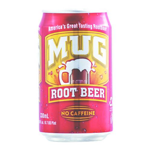 MUG Root Beer Can Drink 330ml x 24