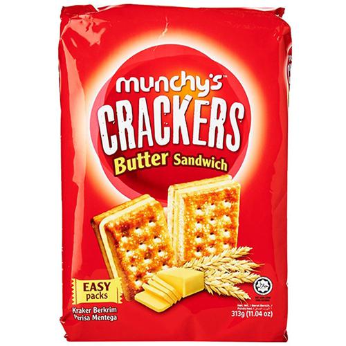 Munchy's Cracker Sandwich with Butter Flavoured Cream 313g