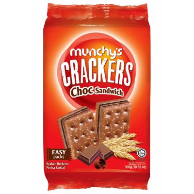 Munchy's Cracker Sandwich Chocolate Flavoured Cream 300g