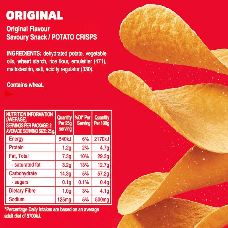 Red Pringles Ingredients