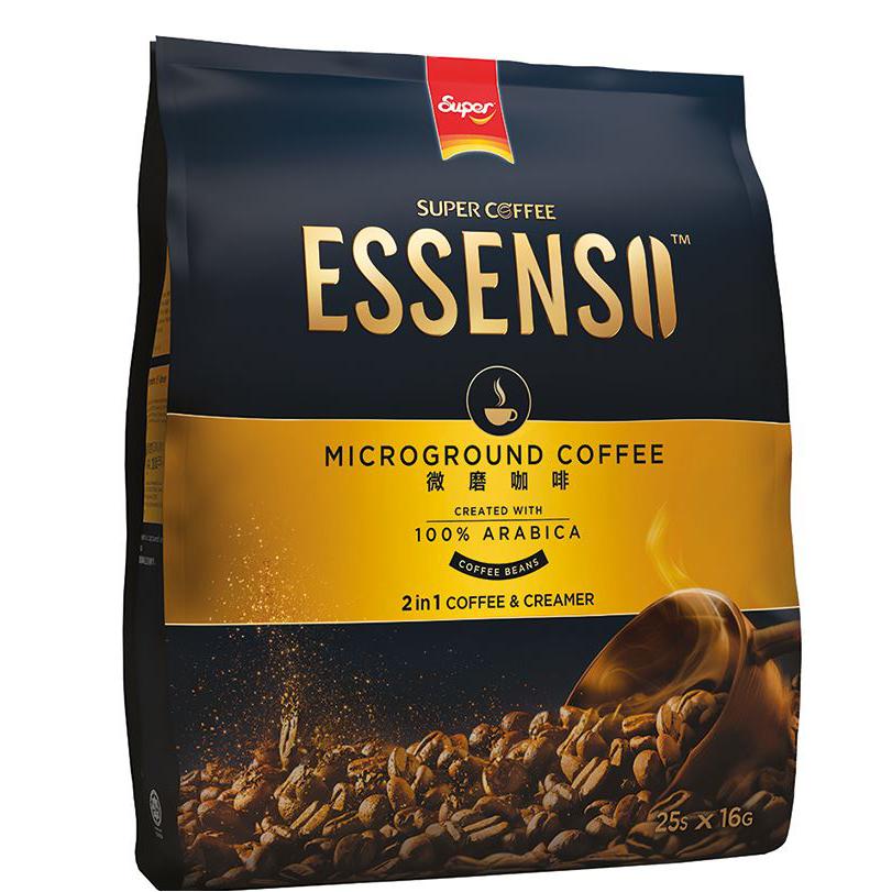 Super Essenso 2 in 1 Microground Instant Coffee Pack of 25