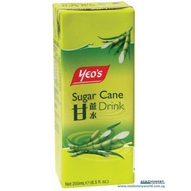 Yeo's Sugar Cane Packet Drink 250ml x 24