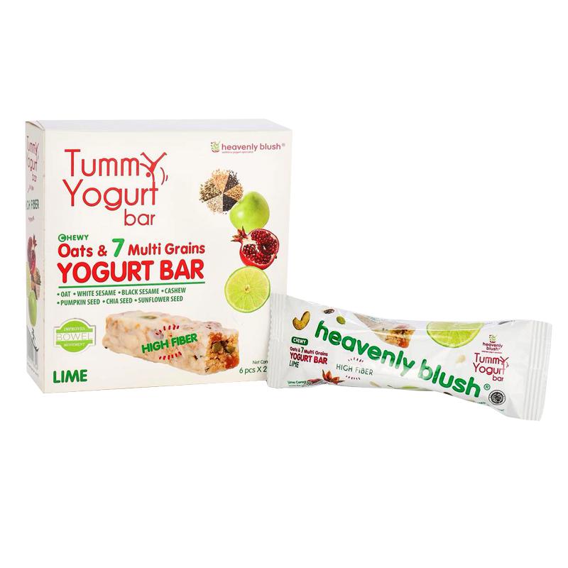 HB Tummyogurt Bar Oat & 7 Multi Grain Lime 25g x 6 sachets