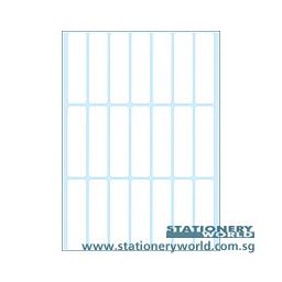HERMA Adhesive White Labels 13 x 50mm 2370