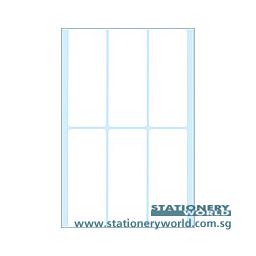 HERMA Adhesive White Labels 32 x 82mm 2540