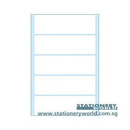 HERMA Adhesive White Labels 31 x 100mm 2550