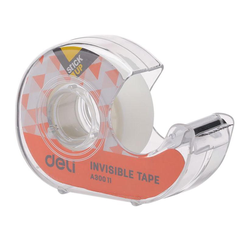 Deli Invisible Office Tape 18mm x 7.62M EA30011