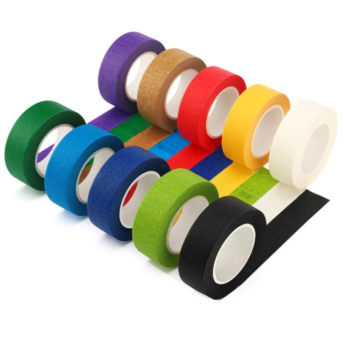 Colour Masking Tape 25mm x 15m x 10 Rolls