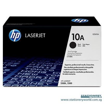 HP 10A Black Original LaserJet Toner Cartridge Q2610A