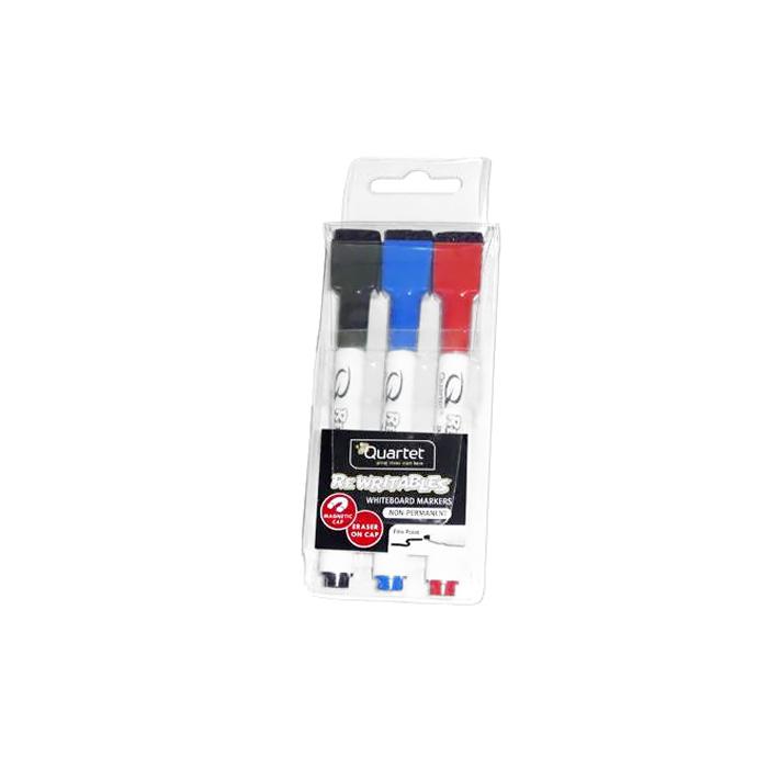 Quartet Whiteboard Marker Pack of 3
