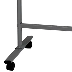 Deli Magnetic Double Sided Whiteboard and Chalkboard Easel Stand E7893  8