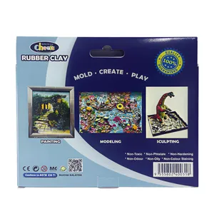 Cheers Rubber Clay 12 Solid Colors 2
