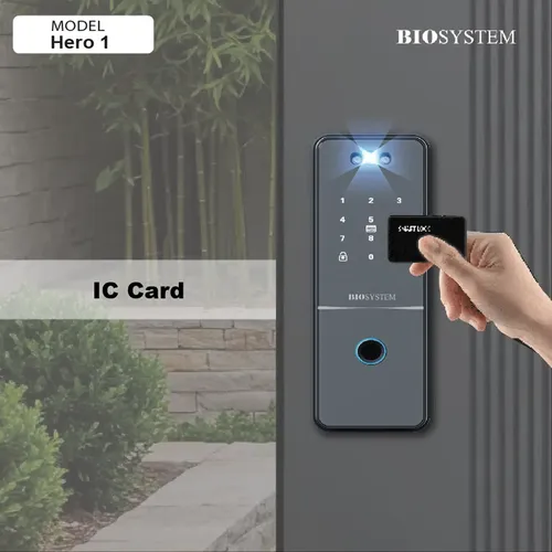 Biosystem Hero 1 Smart Glass Door and Gate Lock - Black 5