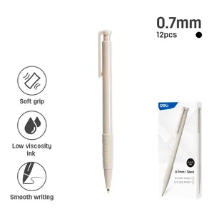 Deli Retractable Ballpen 0.7mm EQ003 3