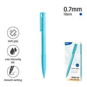 Deli Retractable Ballpen 0.7mm EQ003 5