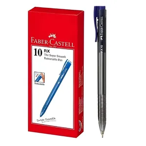 Faber Castell RX10 Ballpen 1.0mm Rollerpoint Pack of 10 GW545551 0