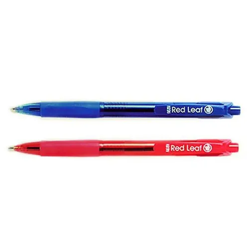 Red Leaf Retractable Ballpen 0.7mm 797 0