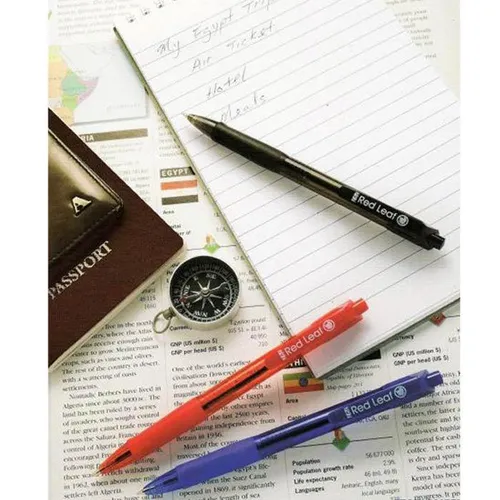 Red Leaf Retractable Ballpen 0.7mm 797 2