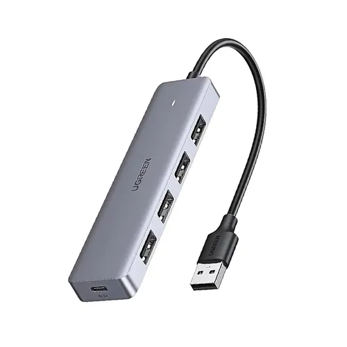 UGREEN CM473-20805 USB-C Hub 4-Port USB 3.0 Adapter (5Gbps Aluminum Plug and Play) 0