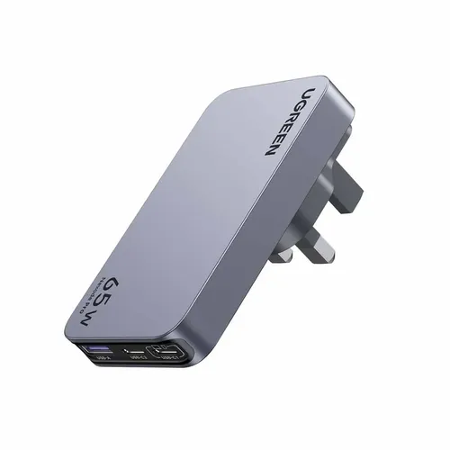 UGREEN X753-25356 Nexode Pro 65W GaN Charger 3-Port (2C1A Fast Charge Ultra Slim) 4