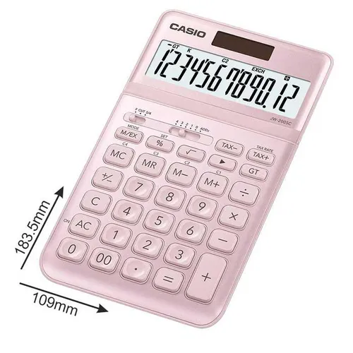 Casio Stylish Calculator JW-200SC 2