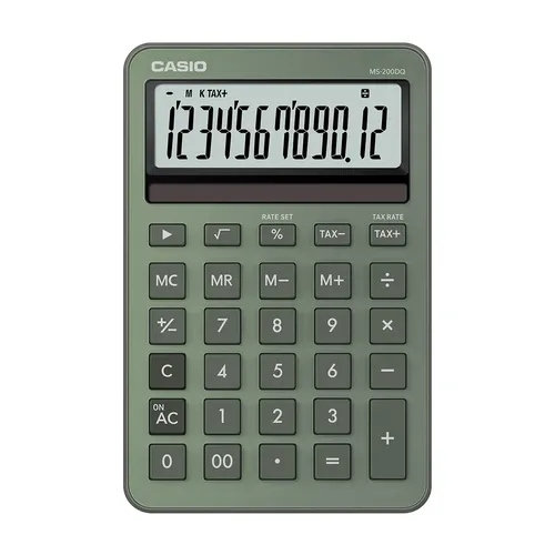 Casio MS-200DQ 12-Digit Desktop Calculator 6