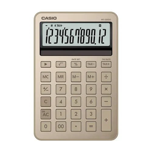 Casio MS-200DQ 12-Digit Desktop Calculator 8