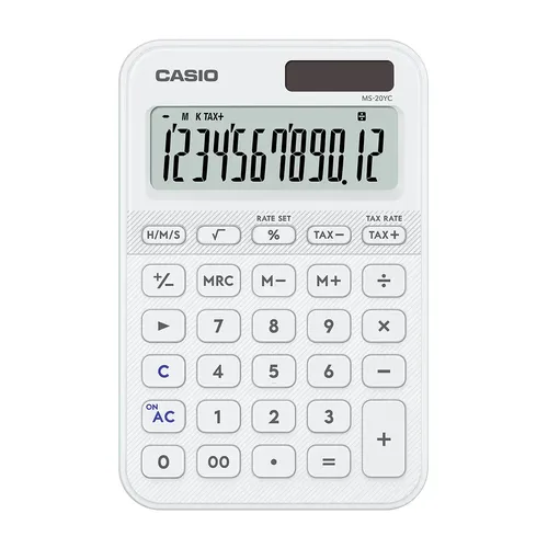 Casio MS-20YC Desktop Calculator - 12 Digit Large Display 2