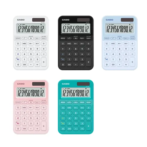 Casio MS-20YC Desktop Calculator - 12 Digit Large Display 0