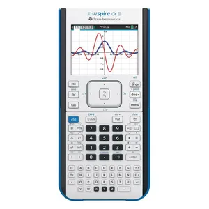 Texas Instruments TI‑Nspire CX II‑T Graphing Calculator Color Display Rechargeable Battery 0