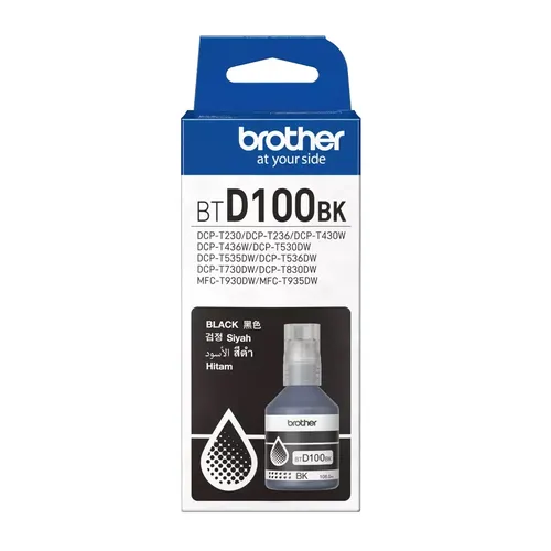 Brother Ink Bottle Black BTD100BK 0