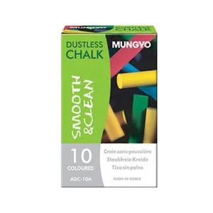 Mungyo ADC‑10A Dustless Chalk (Box of 10 Colour) 0