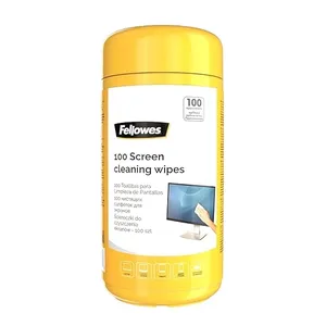 Fellowes 100 Screen Cleaning Wipes 99703 0