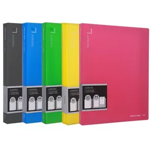 Deli Display Book A4 60 Pockets Translucent EB027 0