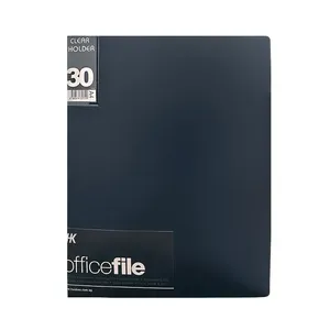 HK Clear Holder 30 Pocket HK30P - Black 0