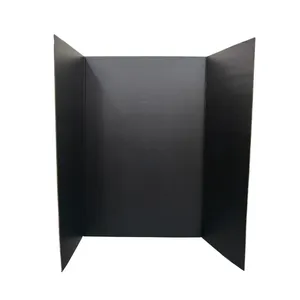 Inkind Tri-Fold Corrugated Presentation Board (36 x 48 Inch) Black 2