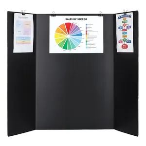 Inkind Tri-Fold Corrugated Presentation Board (36 x 48 Inch) Black 5
